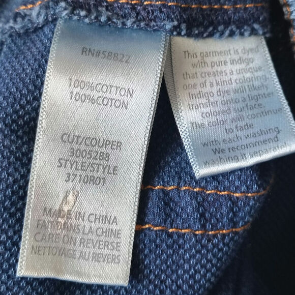 Max Studio London Jeans Blue Womens Size Large - Picture 5 of 5